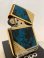 画像3: No.162 ARMOR ZIPPO GOLD&MARBLE BLUE アーマー ゴールド&マーブルブルー z-6089 (3)