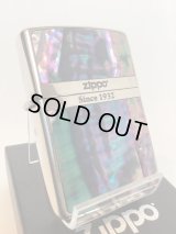 No.200 推奨品ZIPPO SILVER MIRROR シルバーミラー 天然シェル z-6094