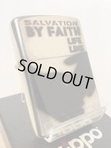 No.200 ヴィンテージZIPPO 2005年製 SILVER MIRROR シルバーミラー HAND SHAKE ハンドシェイク z-6098