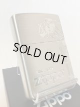 No.200 WINDY ZIPPO ウィンディ SILVER SATIN シルバーサテン z-6102