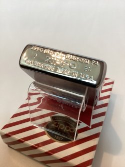 画像4: No.230CC フラットトップ BRUSHED CHROME ZIPPO ブラッシュクローム プレーン z-6109