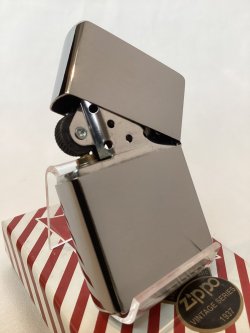 画像3: No.230CC フラットトップ BRUSHED CHROME ZIPPO ブラッシュクローム プレーン z-6109