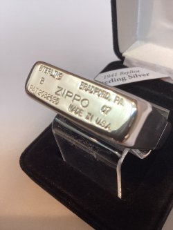 画像4: No.23 1941レプリカ 2007年製 HIGH POLISH STARING SILVER ZIPPO ハイポリッシュスターリングシルバープレーン z-6114