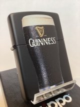 No.218 ドリンクシリーズZIPPO BLACK MAT ブラックマット GUNNESS BEER ギネスビール z-6120