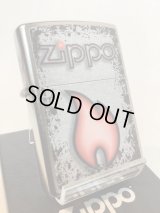 No.207 推奨品ZIPPO STREET CHROME ストリートクローム FLAME フレーム(炎) z-6122