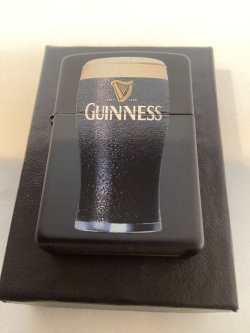 画像5: No.218 ドリンクシリーズZIPPO BLACK MAT ブラックマット GUNNESS BEER ギネスビール z-6120