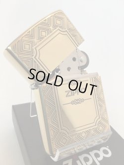 画像2: No.200 推奨品ZIPPO ANTIQUE BRASS アンティークブラス ARTDECO アールデコ z-6156