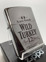 No.250 ドリンクシリーズZIPPO WILD TURKEY ワイルド・ターキー AGED 12 YEARS z-6166