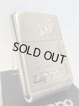 No.200 WINDY ZIPPO ウィンディ SILVER SATIN シルバーサテン z-6174