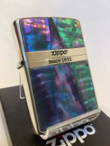 No.200 推奨品ZIPPO SILVER MIRROR シルバーミラー 天然シェル z-6184