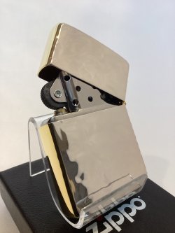 画像3: No.200 推奨品ZIPPO MODEN GOLD&SILVER モダン ゴールド&シルバー z-6188