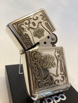 画像2: No.230 USED ZIPPO 1989年製 FLAT TOP フラットトップ ART DECO アールデコ z-1695