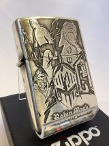 No.200 USED ZIPPO 2017年製 ROBIN MASK ロビンマスク z-6198