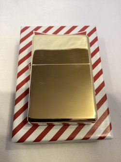 画像5: No.230 フラットトップ GOLD MIRROR ZIPPO ゴールドミラー PLANE プレーン z-6204