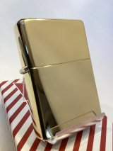 No.230 フラットトップ GOLD MIRROR ZIPPO ゴールドミラー PLANE プレーン z-6204