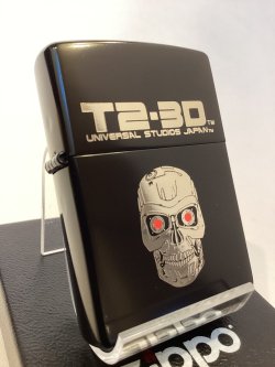 画像1: No.200 キャラクターZIPPO BLACK MIRROR ブラックミラー T2-3D TERMINATOR ターミネーター z-6218