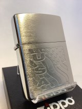 No.200 ヴィンテージZIPPO 2002年製 BRUSHED CHROME ブラッシュクローム USA🇺🇸 z-6224