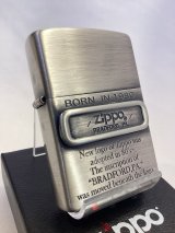 No.200 ヴィンテージZIPPO 2006年製 SILVER SATIN シルバーサテン 1980年ボトムスタンプメタル付き z-6239