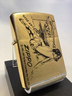 画像1: No.200G ヴィンテージZIPPO 1993年製 NOSE ART ノーズアート WONDER WOMAN ワンダーウーマン z-6242