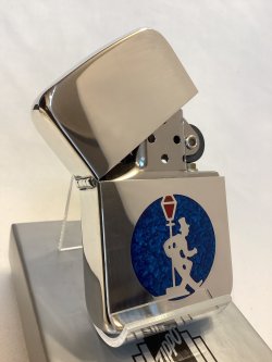 画像2: No.1941レプリカ SILVER MIRROR ZIPPO シルバーミラー DRUNKER ドランカー z-6244