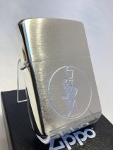 No.100 シルバープレートシリーズZIPPO SILVER PLATE シルバープレート DRUNKER ドランカー z-6253