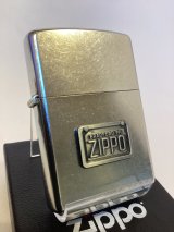 No.207 ヴィンテージZIPPO 2002年製 STREET CHROME ストリートクローム ZIPPOメタルプレート z-6259