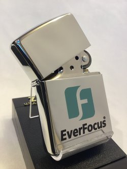 画像2: No.250 企業ロゴシリーズZIPPO HIGH POLISH CHROME ハイポリッシュクローム EVER FOCUS エヴァーフォーカス z-6279