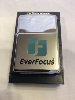 画像5: No.250 企業ロゴシリーズZIPPO HIGH POLISH CHROME ハイポリッシュクローム EVER FOCUS エヴァーフォーカス z-6279