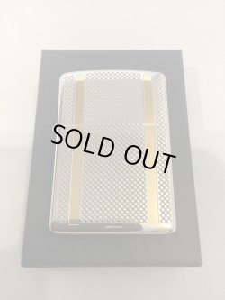 画像5: No.200 ヴィンテージZIPPO 2003年製 ARGYLE CHECK アーガイル・チェック GOLD LINE ゴールドライン z-6280