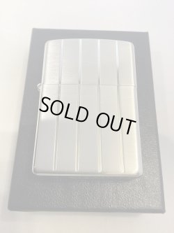 画像5: No.200 ヴィンテージZIPPO 2005年製 SILVER SATIN シルバーサテン VERTICL LINE バーチカルライン z-6283