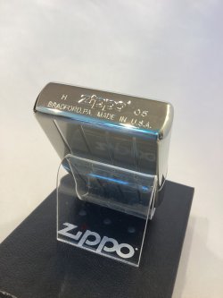 画像4: No.200 ヴィンテージZIPPO 2005年製 SILVER SATIN シルバーサテン VERTICL LINE バーチカルライン z-6283