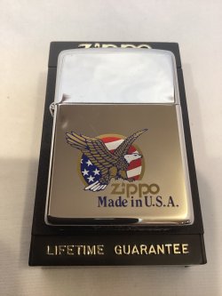 画像5: No.250 ヴィンテージZIPPO 1993年製 HIGH POLISH CHROME ハイポリッシュクローム AMERICAN EAGLE アメリカンイーグル z-6294