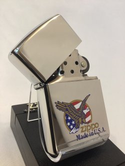 画像2: No.250 ヴィンテージZIPPO 1993年製 HIGH POLISH CHROME ハイポリッシュクローム AMERICAN EAGLE アメリカンイーグル z-6294