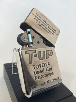 画像3: No.200 記念・限定品ZIPPO TOYOTA T-UP USED CAR PURCHASE「あかいトリ」キャラクター シリアルナンバー入り z-6296