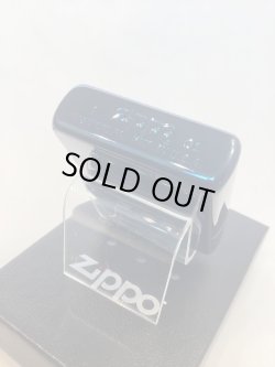 画像4: No.200 ヴィンテージZIPPO 2001年製 BLUE MIRROR ブルーミラー ターコイズワンポイントシルバーメタル 限定シリアルナンバー入り z-6308