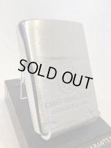 No.200 USED ZIPPO 1994年製 BRUSHED CHROME ブラッシュクローム 中央大学 z-6314