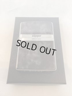 画像5: No.200 推奨品ZIPPO BRUSHED CHROME ブラッシュクローム マーブル調 BLACK COLOR ブラックカラー z-6329