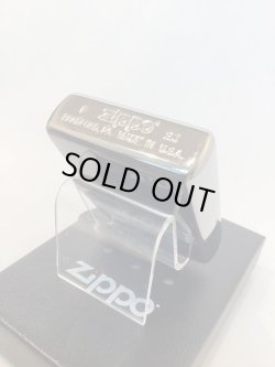 画像4: No.200 推奨品ZIPPO BRUSHED CHROME ブラッシュクローム マーブル調 BLACK COLOR ブラックカラー z-6329