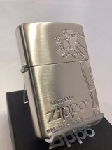 No.200 WINDY ZIPPO ウィンディ SILVER SATIN シルバーサテン ウィンディ z-6376