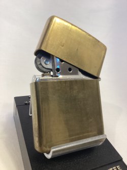 画像3: No.200 ヴィンテージZIPPO 1994年製 ANTIQUE BRASS PLANE アンティークブラス プレーン z-6400