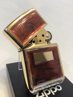 画像2: No.36 ヴィンテージZIPPO 1995年製 GOLDEN TORTOISE ゴールデントータス べっ甲調 z-6408