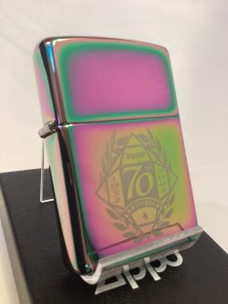 画像1: No.151 記念・限定品 SPECTRUM スペクトラム ZIPPO社創立70周年記念ZIPPO z-6409