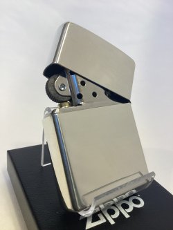 画像3: No.200 ヴィンテージZIPPO 2008年製 SILVER IBUSHI  シルバーイブシ ROUTER CROSS リュータークロス z-6411