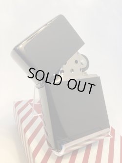 画像2: No.230N8 ヴィンテージZIPPO 2006年製 FLAT TOP ブラットトップ N8 BLACK TITANIUM ブラックチタン z-6422