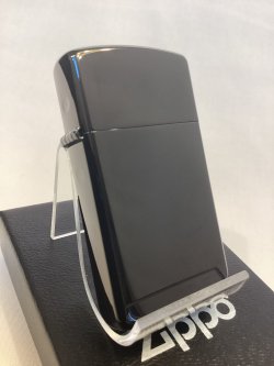 画像1: No.1610N8 スリムシリーズZIPPO N8 BLACK TITANIUM ブラックチタン PLANE プレーン z-6480