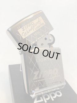画像2: No.150 PVDシリーズZIPPO BLACK ICE ブラックアイス 両面ZIPPOロゴ デザイン z-6482