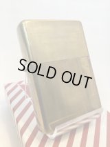 No.230 ヴィンテージZIPPO 1992年製 FLAT TOP フラットトップ ANTIQUE BRASS アンティークブラス PLANE プレーン z-6491