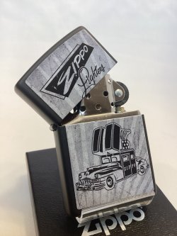 画像2: No.218 推奨品ZIPPO BLACK MATTE ブラックマット ZIPPO CAR ジッポーカー z-6493