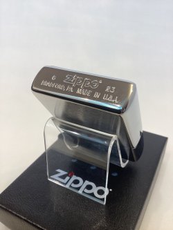 画像4: No.200 推奨品ZIPPO BRUSHED CHROME ブラッシュクローム 電鋳板プレート 渦紋と錦鯉 z-6495