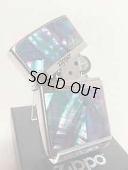 画像2: No.200 推奨品ZIPPO SILVER MIRROR シルバーミラー 天然シェル z-6499